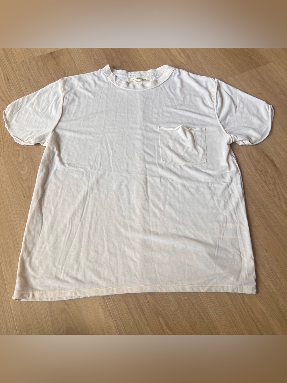Free People Cream Colored Tee